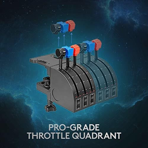 Sistema Logitech G Pro Flight Yoke, Simulación Profesional Y