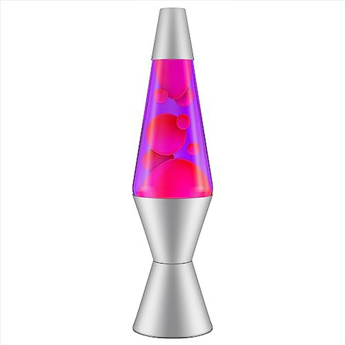 Lámpara De Movimiento Clásica Lava (rosa-morado) 14 5 - Pla