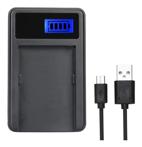 Cargador Usb Display Con Luz Para Batería Genérica Lp-e17