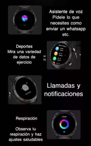 Nuevo Smartwatch Musica Local Llamadas Contesta Whatsapp