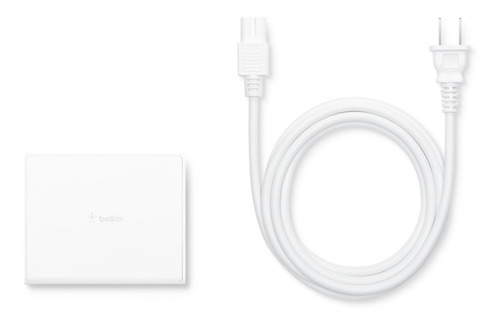 Imagen 8 de 10 de Belkin Cargador Boost Charge Pro Gan 2 Usb-c/2 Usb-a 108w Pd
