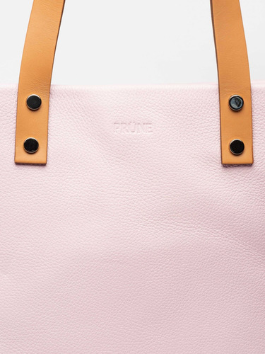 Cartera De Mano Prune Cerdeña Cuero Graneado