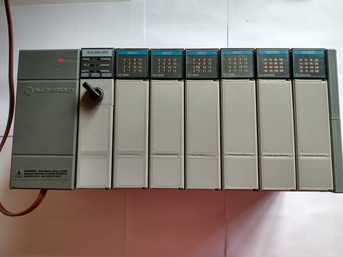 Clp Rack A7 Slc 500 Allen Bradley C/ Capas Pla Impressão 3d (Usado)