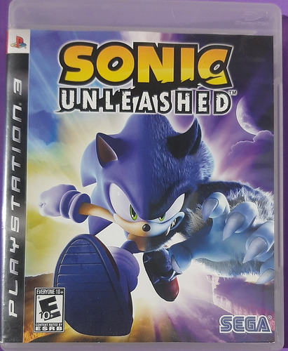 Jogo De Ps3 Sonic Unleashed Completo Semi-novo (Usado)