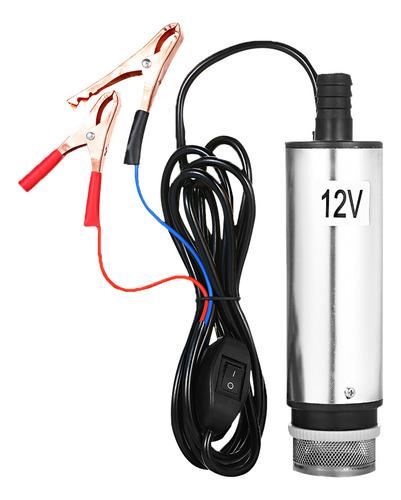 Bomba Sumergible Cc 12v/24v De 51 Mm Para Agua Y Aceite ,