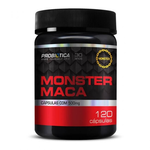 Monster Maca - 120caps - Probiótica