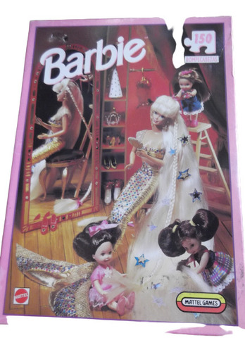 Rompecabezas Vintage Barbie 150 Piezas Mattel Bolsa Sellada
