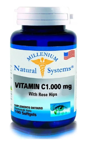 Vitamina C 1000 Petalos De Rosa - Unidad a $489