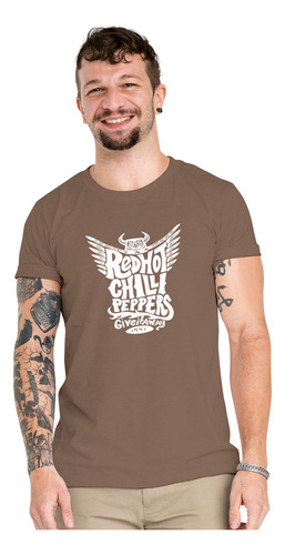 Polera Red Hot Chili Peppers Totem Rock Algodon Wiwi