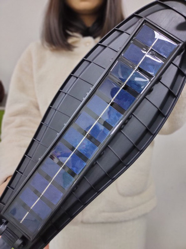 Luz Led Solar De 80 W Para Calle Pública, Poste Frío Con Var