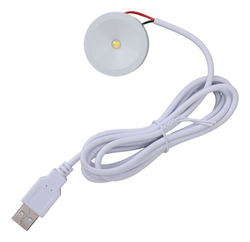 Mini 2 Juegos De Led Usb Redondos De 5 V, 1 W, Para El Cuida