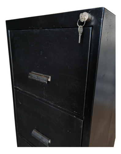 Fichero/cajonera P/herramientas Negro Restaurado 133x79x49 Negro (Usado)