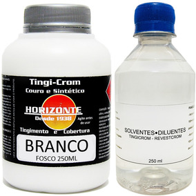 tinta para tenis branco