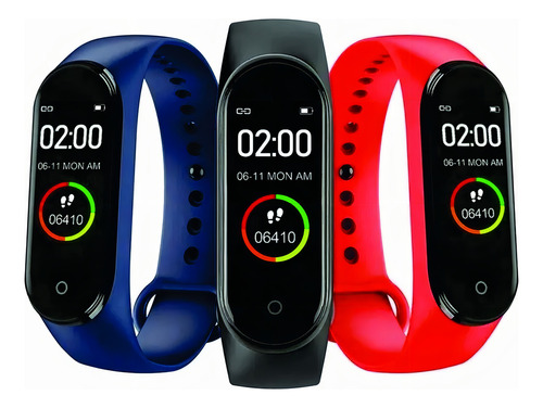 Banda de relógio inteligente M4 Reloj Inteligente Smartband Bluetooth Ce
