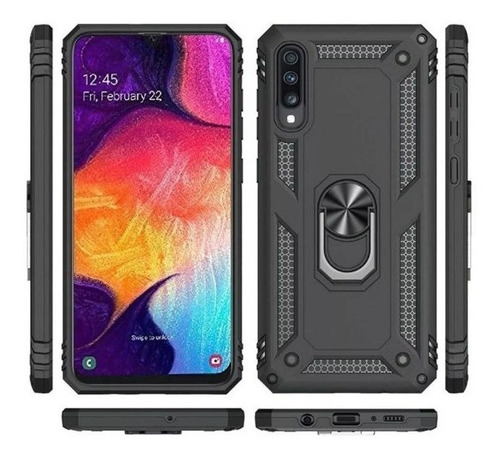 Case Protector Galaxy A20s A10s A10e A50 C/ Vidrio Templado