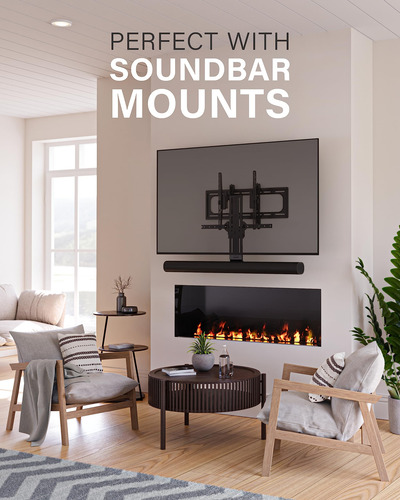 Soporte De Pared Sanus Vlt6 Inclinable Para Televisores Gran