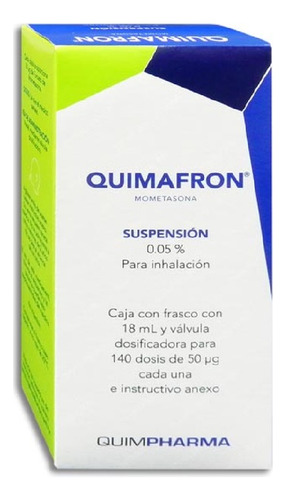 Mometasona 50 Mcg Inhalador 140 Dosis