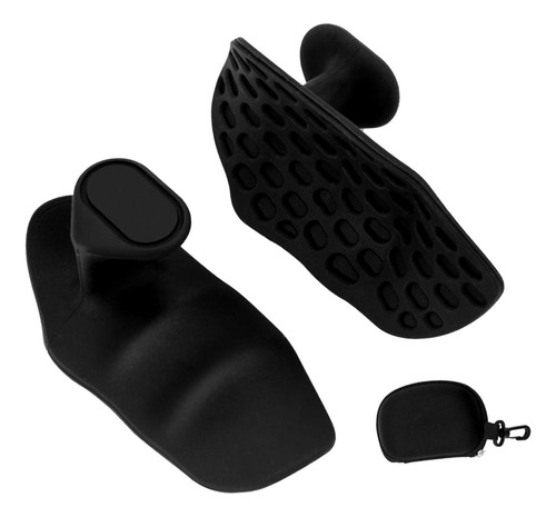 Guantes De Arrendamiento De Levantamiento De Pesas Negro