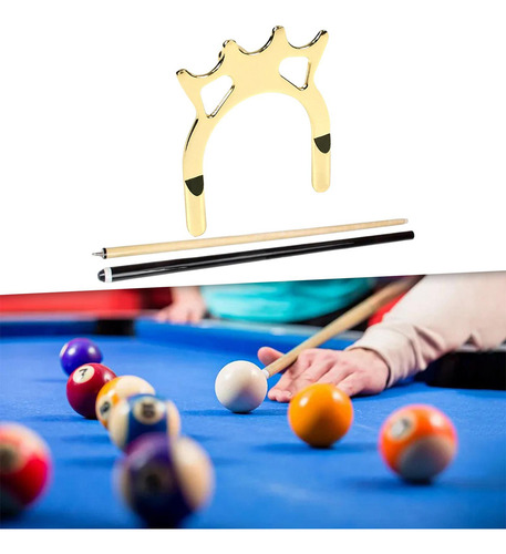 Juego De Palos De Puente Para Taco De Billar, Cabezal De
