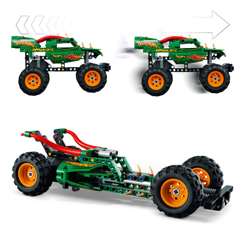 Monster Jam Dragon Lego Technic 42149