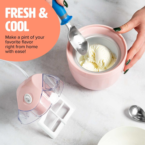 Tasty Mini Ice Cream Maker, Make Ice Cream, Sorbet, Yogurt C