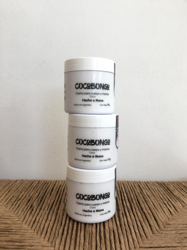 Imagen 2 de 3 de Crema Para Cuerpo Y Manos Coco 90g