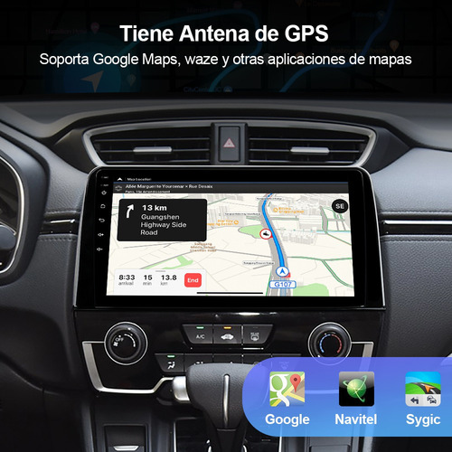 Estéreo 2+32g For Honda Crv 2017-2020 Cámara Gps Fm Bt Wifi