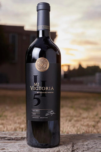 Mi Victoria Malbec L P 5 Leandro Paredes. Estuche 3 Botellas