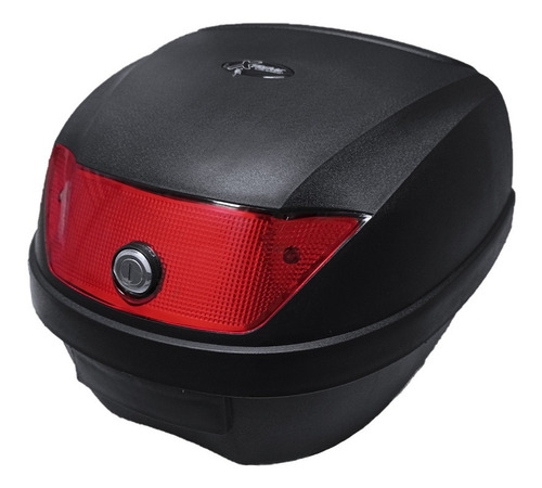 Maletero/caja Porta Equipaje De Moto 28 Litros Reflejante 