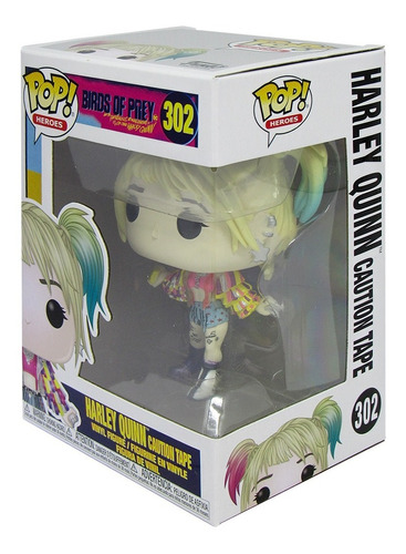 Boneco Funko Pop Heroes Aves De Rapina Arlequina 302 Origina