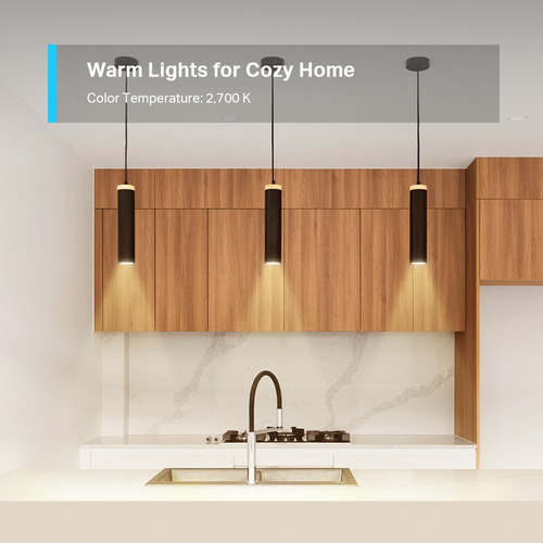 Set 3 Amp Tapo Smart Wifi Gu10 Luz Calida 350lm Alex Google