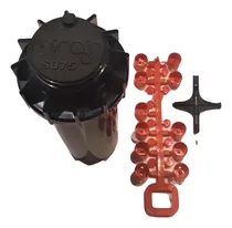 Comprar Aspersores X 4 Un.riego Rain Rotor S075 15 Mts 3\u002F4 Boquillas