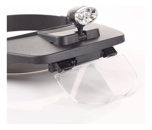 Lupa De Diadema Portátil Con Lámpara Led, Lupa De
