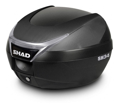 Baúl Moto Shad Sh34 Maletero Español Cajuela Motociclismo