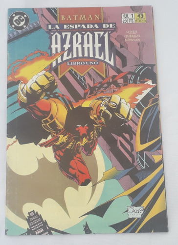 Historieta Comic * Batman La Espada De Azrael * Nº 1 Zinco