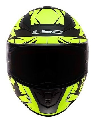 Imagem 3 de 5 de Capacete Ls2 Ff353 Rapid Cromo Amarelo Tam. 60