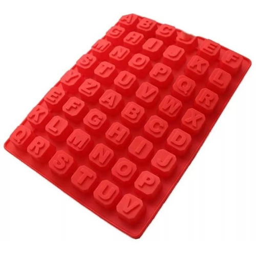 Molde Letras De Silicon Para Reposteria , Chocolate