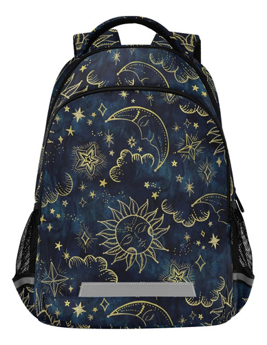 Alaza Sun Moon Boho Cosmos Astrology Mochila Monedero Para M