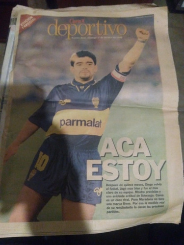 Clarin Deportivo Maradona 01/10/1995 (Usado)