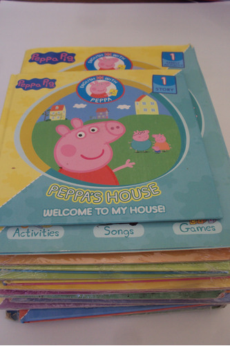 Aprende Ingles Con Peppa Pig Tomos Del 1 Al 10 Con Cd