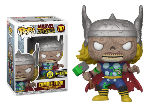 Funko Pop Marvel Zombie - Zombie Thor #787 Exclusivo