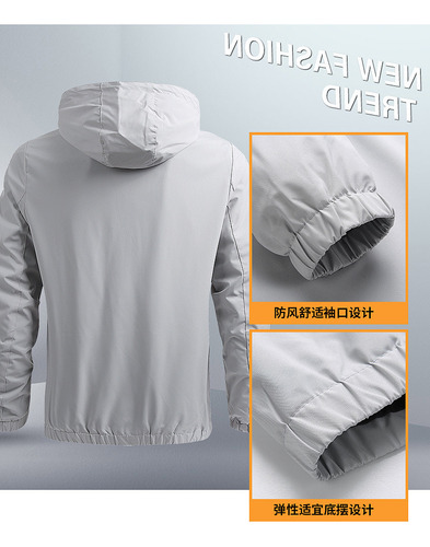 Chaqueta Acolchada Con Forro Impermeable Para Hombre