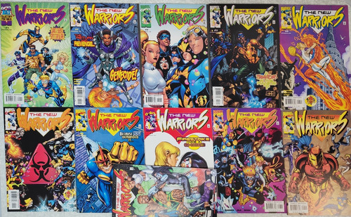 The New Warriors Vol. 2 N° 1 Ao 10 Ed. Marvel Hq 