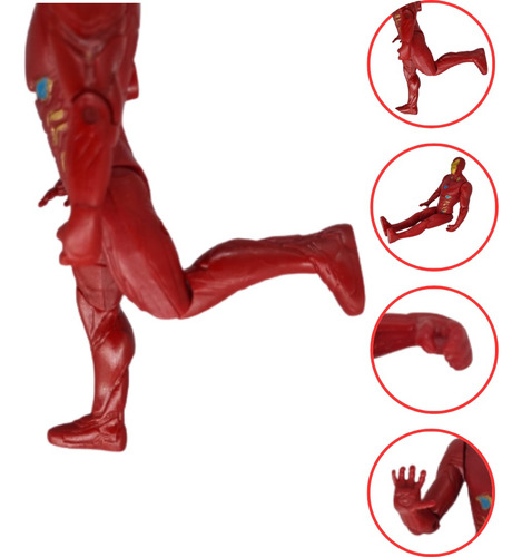 Boneco Homem De Ferro Articulado Vingadores 17 Cm