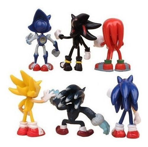 Mh Kit 12 Miniaturas Super Sonic Boom Tails Robotnik