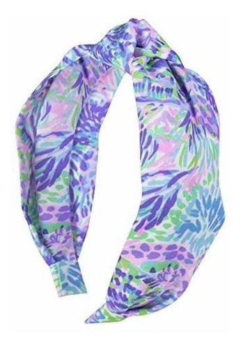 Lilly Pulitzer - Linda Diadema Anudada Para Mujer, Concha De