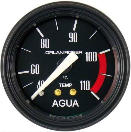 Reloj Temperatura De Agua Orlan Rober 52mm Classic 2 Metros