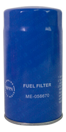 Filtro Petroleo Para Hyundai Mighty Hd65 3.9 2011 2015