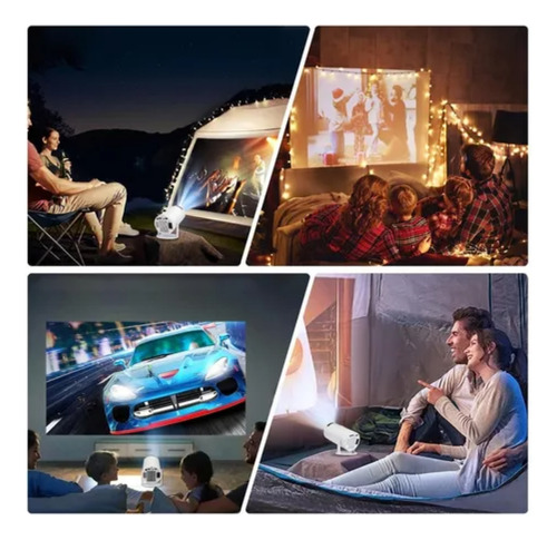 Proyector Hy 300 Wifi Bluetooth Hd 4k Android Multimedia