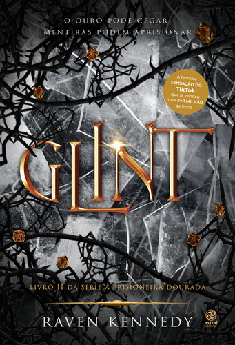 Glint, de Raven Kennedy. Editora Astral Cultural, capa mole em português